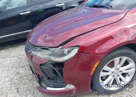 2015 Chrysler 200 Limited z USA, uszkodzony, nr VIN 1C3CCCAB9FN674850